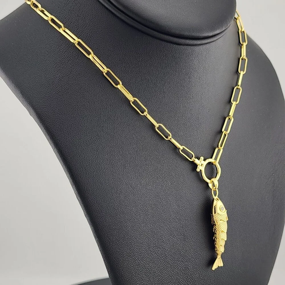 Perfect Gift – Brand New Fish Necklace for Ocean Lovers - Picture 3 of 7
